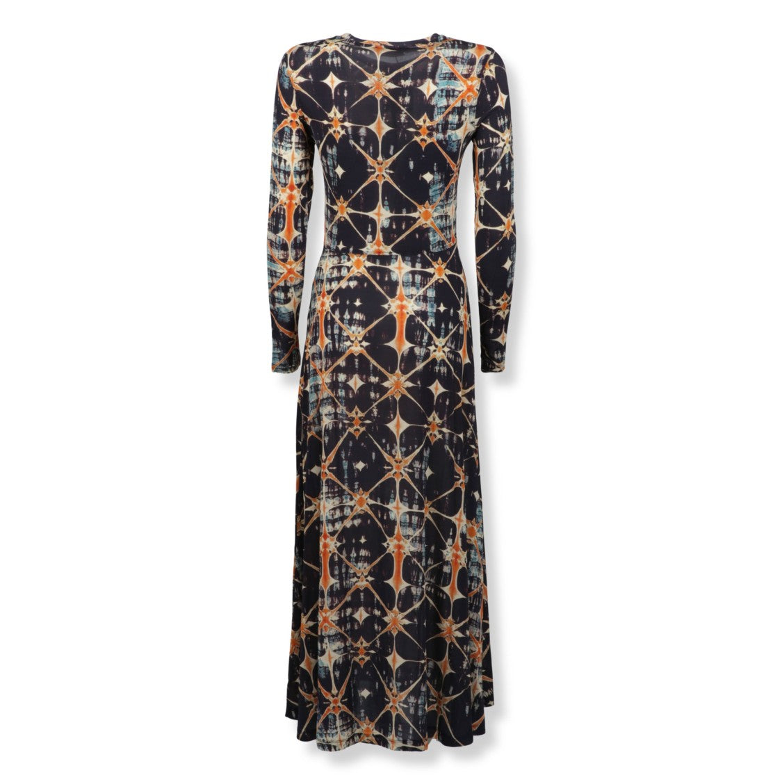 Ulla Johnson Ruched Naia Midi Dress With Long Sleeves