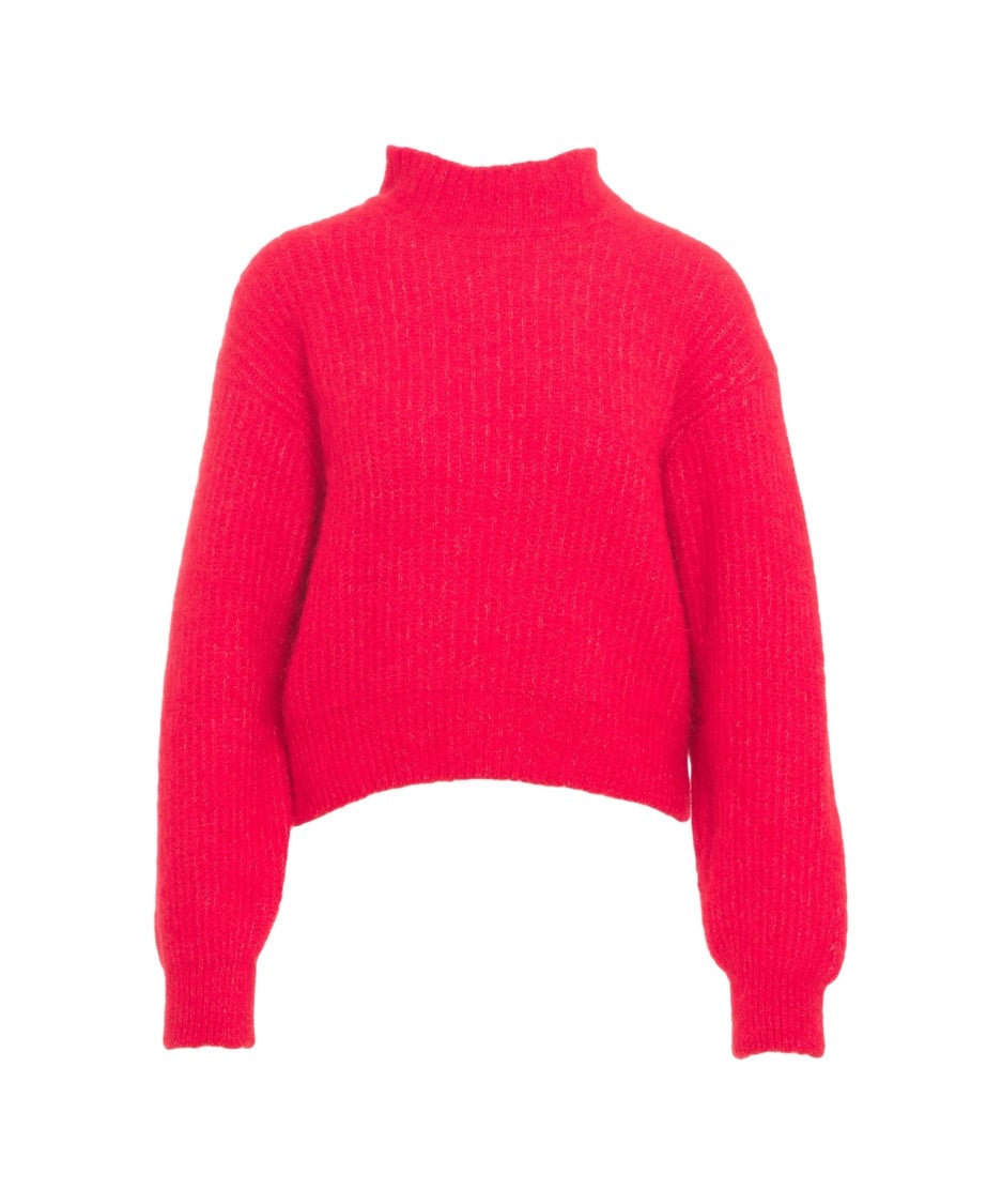 American Vintage Ribbed Turtleneck Sweater In Premium Wool