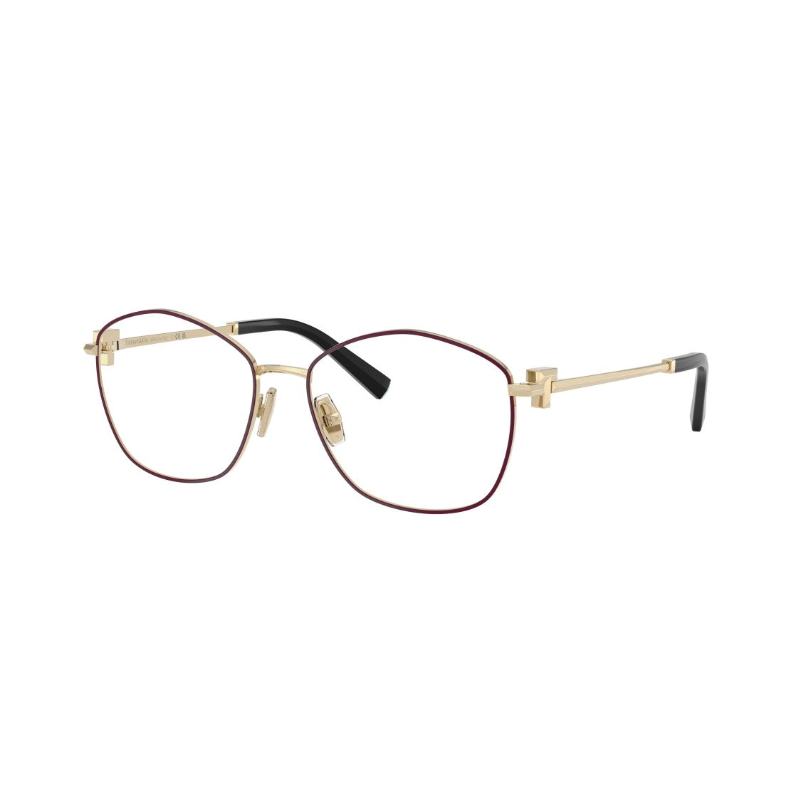 Tiffany & Co. 0Tf1174 Geometric Metal Frame Eyeglasses
