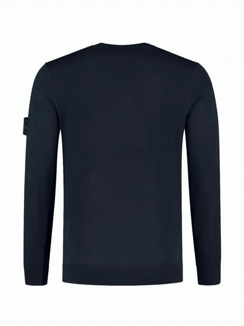 Stone Island Long-Sleeve Sweatshirt With Subtle Patch Detail