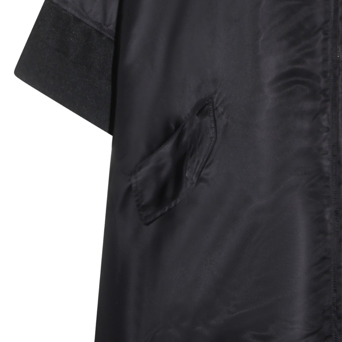 Mm6 By Maison Margiela Tailored Black Jacket With Classic Collar