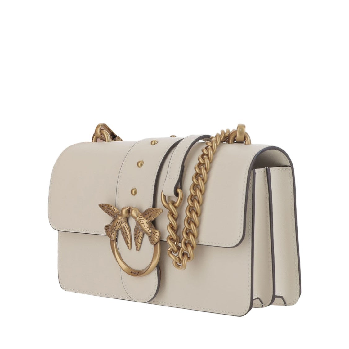 Pinko Love One Mini Bag With Love Birds Diamond Cut Buckle