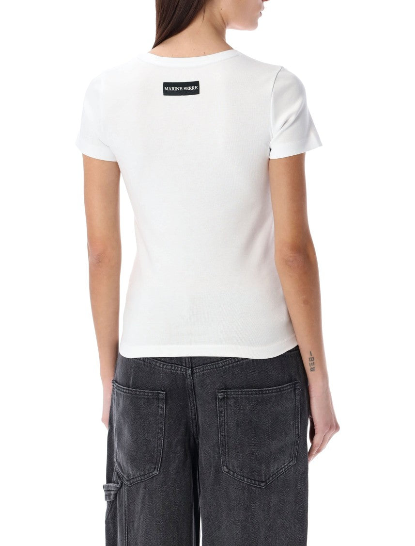 Marine Serre Cotton Baby T-Shirt