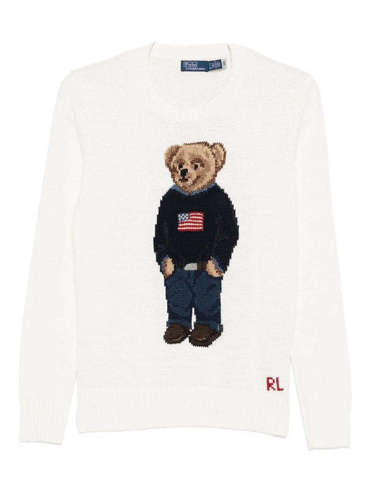 Polo Ralph Lauren Casual Long Sleeve Pullover With Whimsical Knitted Design