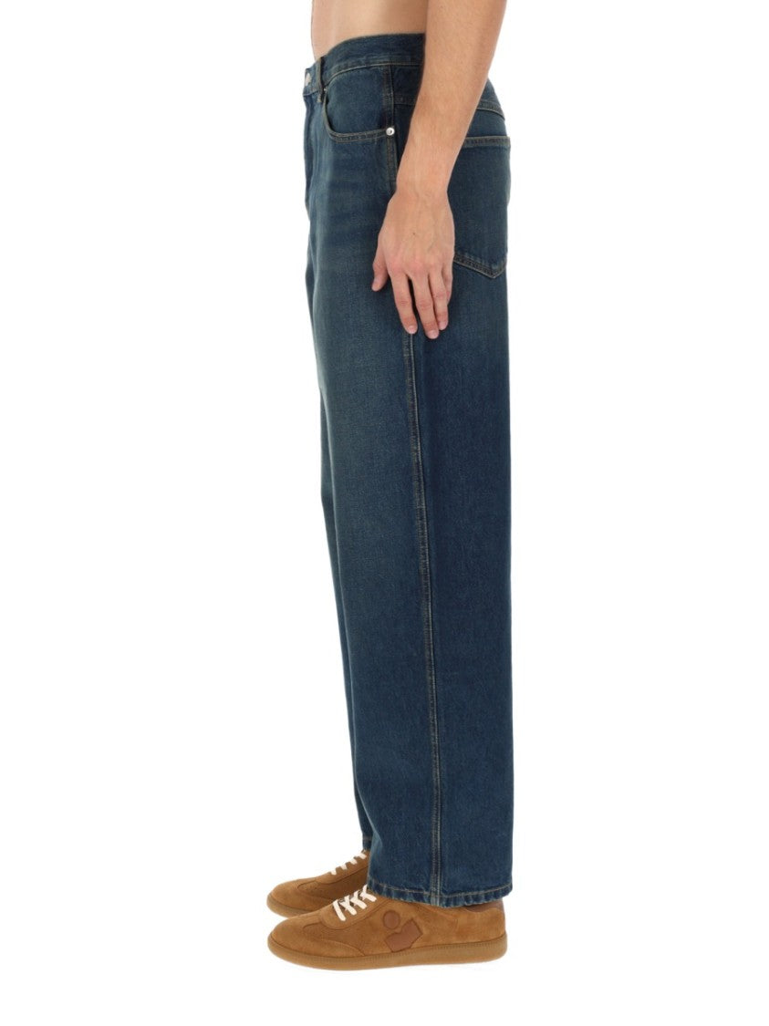 Isabel Marant Jorjey Denim Wide-Leg Jeans