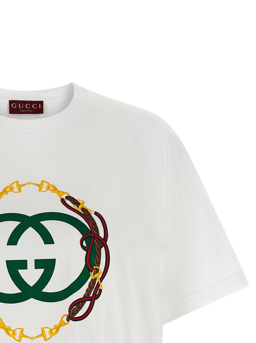 Gucci 'Incrocio Gg' T-Shirt