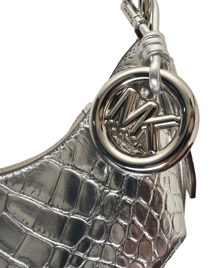 Michael Kors Croc-Embossed Handbag