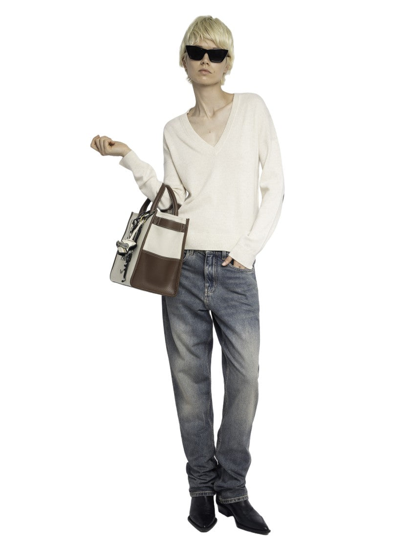 Zadig & Voltaire Heart Patch Detail Wool Sweater