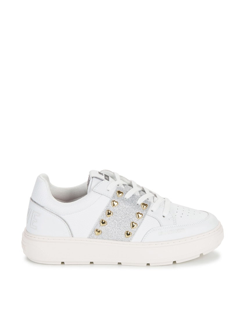 Moschino Bold 40 Studded Sneakers