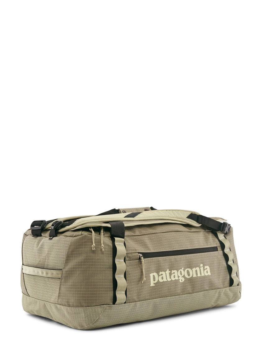 Patagonia Rectangular Black Hole Duffel Bag With Padded Shoulder Straps