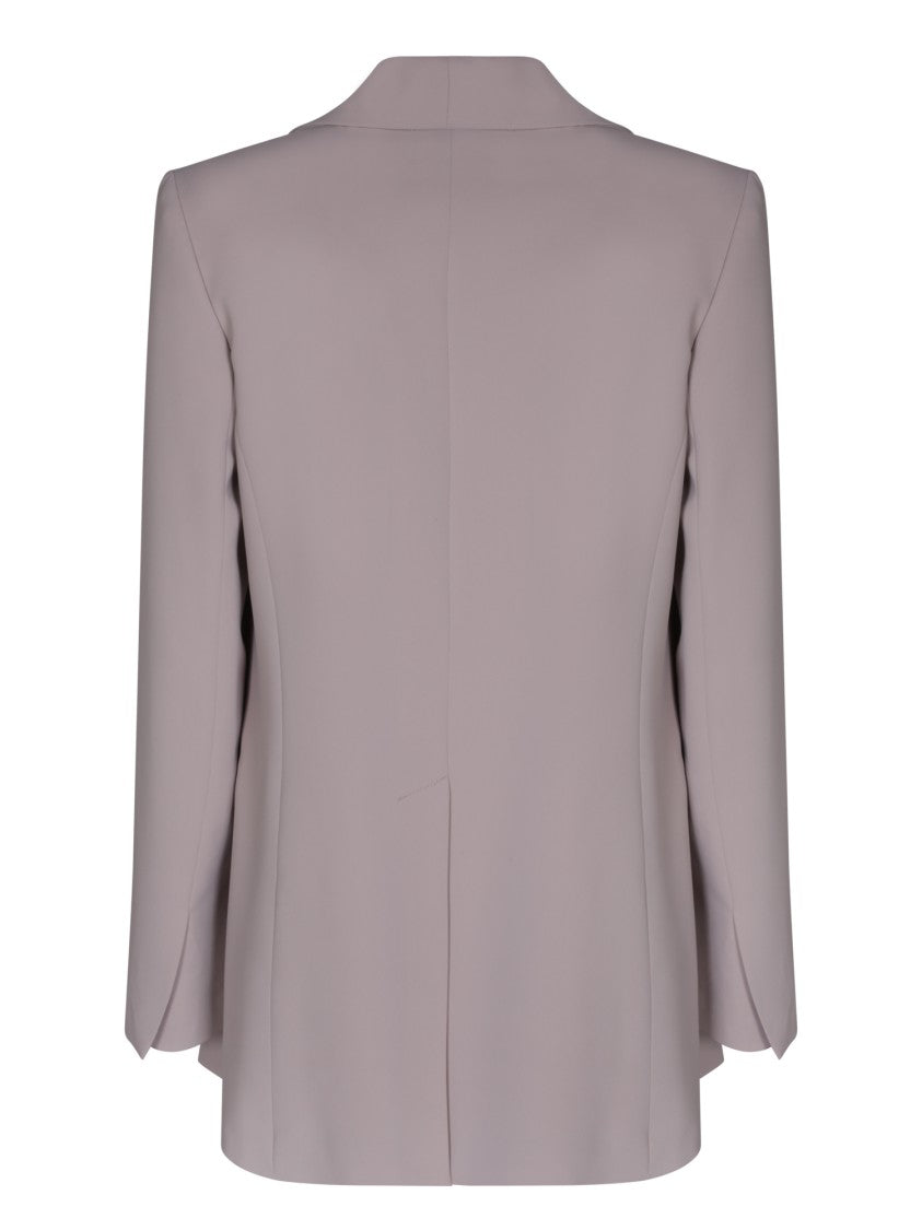 Blanca Vita Beige Open Front Jacket