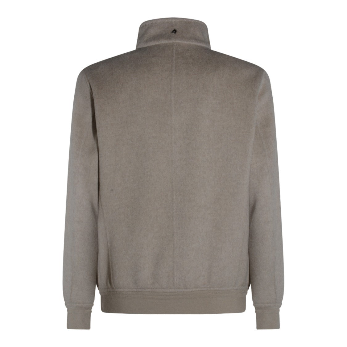 Montecore High Stand Collar Beige Jacket