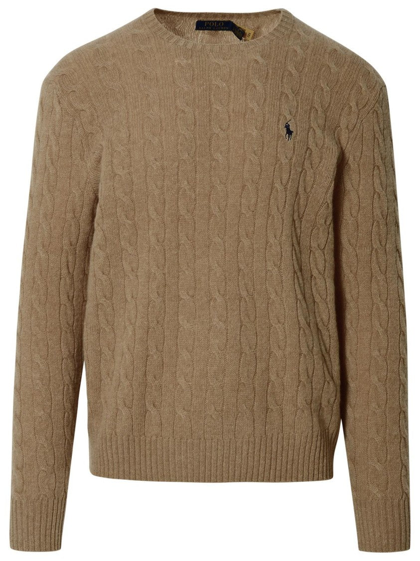 Polo Ralph Lauren Beige Cashmere Blend Sweater
