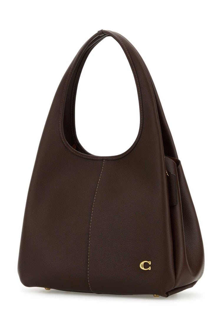 Coach New York Brown Leather Lana Shopping Bag