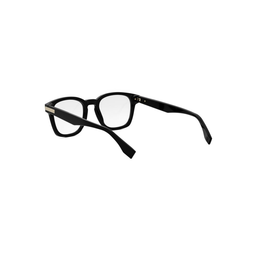Fendi Fe50097i Bold Rectangular Acetate Frame Eyeglasses
