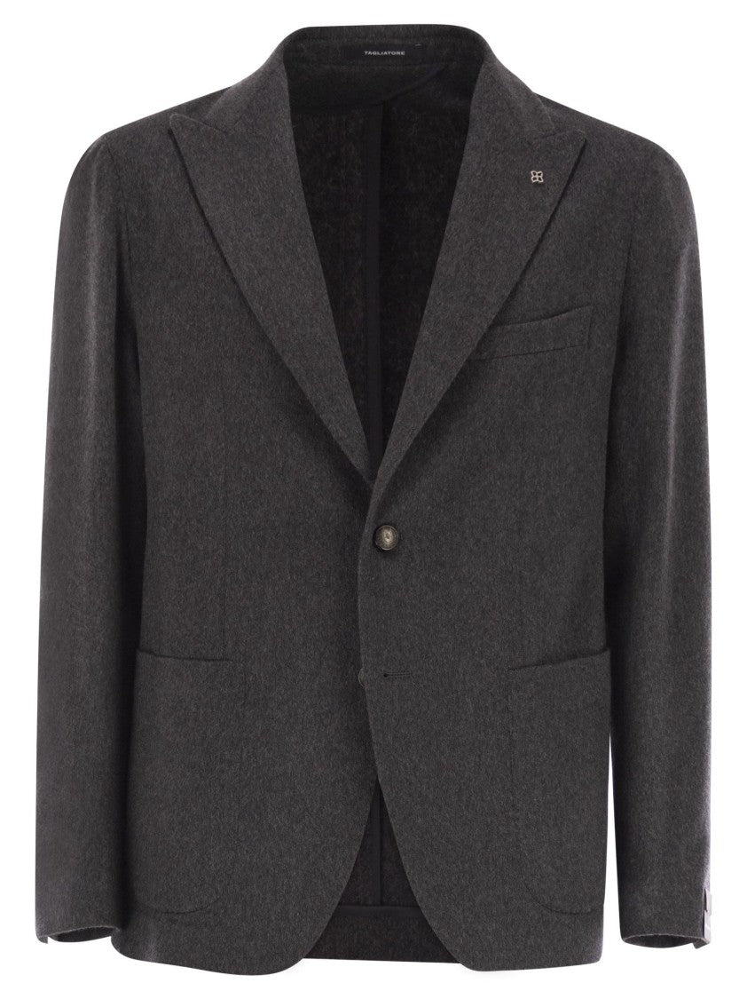 Tagliatore Cashmere And Silk Jacket