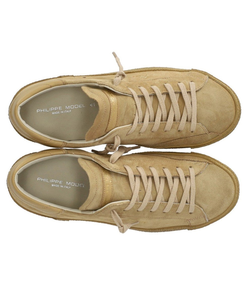 Philippe Model Prsx Daim 70 Beige Sneaker