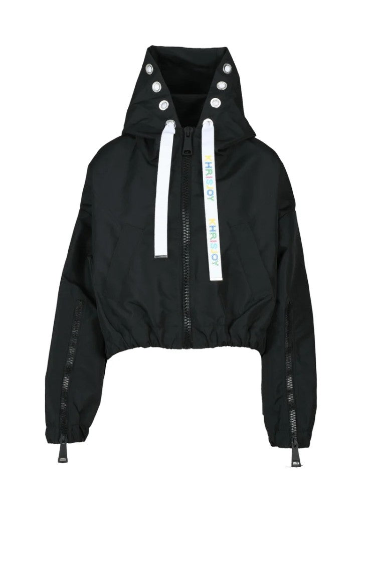 Khrisjoy New Khris Crop Coat - Black