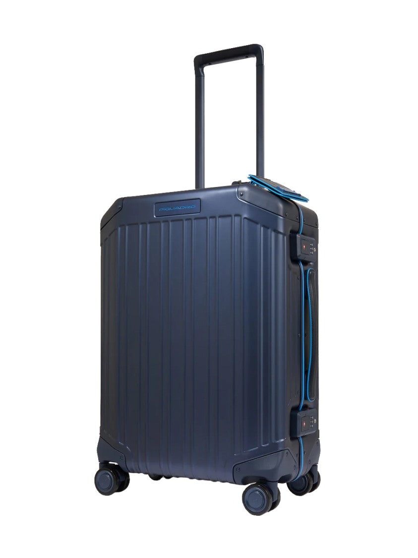 Piquadro Slim 4-Wheel Cabin Trolley