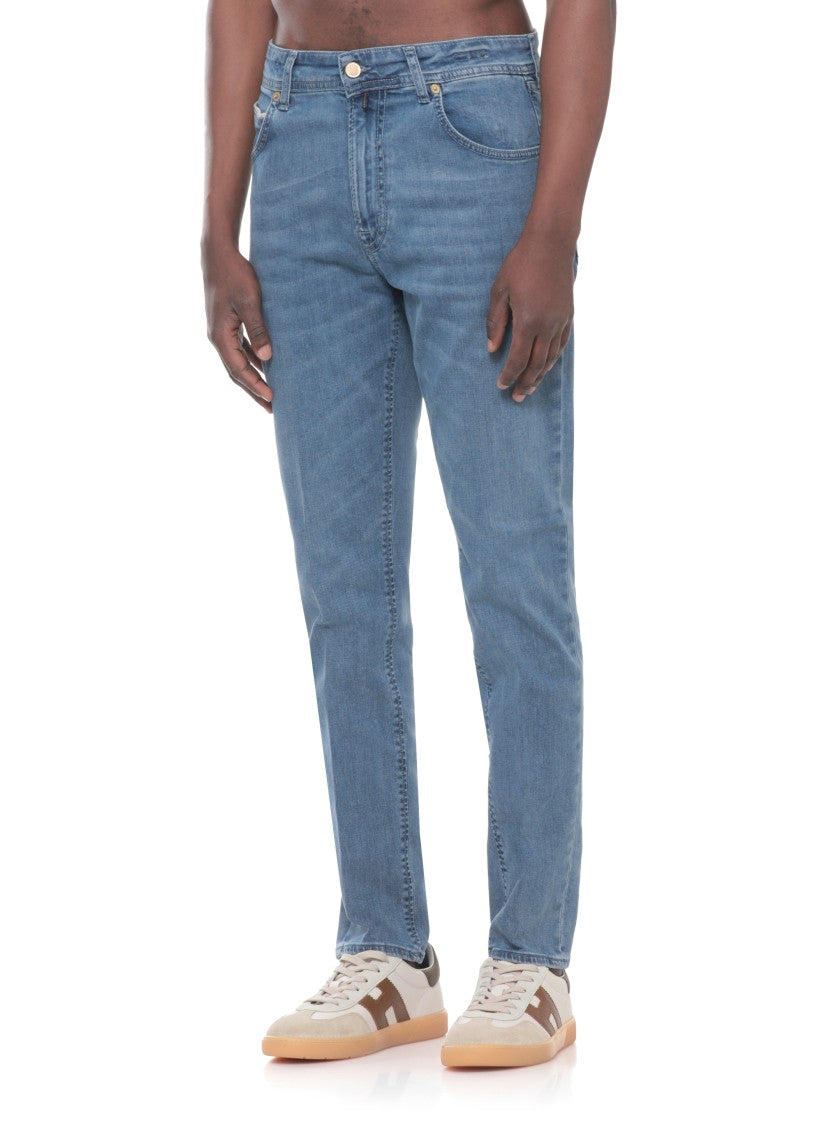 Briglia 1949 Blue Ribot-C Cotton Jeans