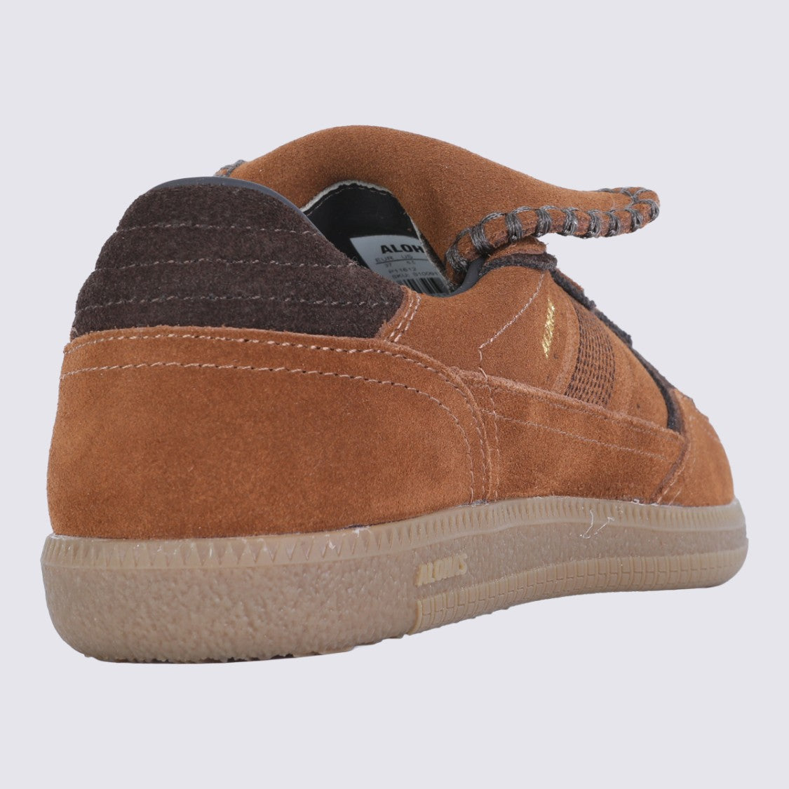 Alohas Low-Top Sneakers With Perforated Suede Panels