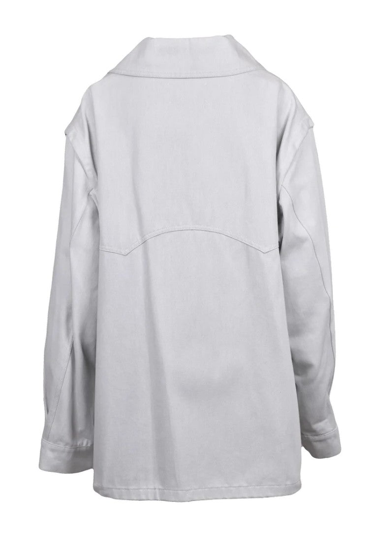 Maison Margiela Oversize Denim Jacket - Beige
