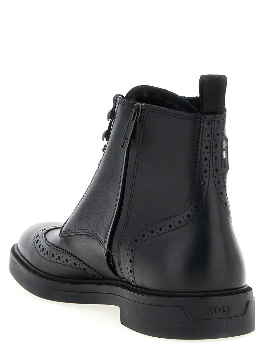 Hugo Boss 'Calev_Halb' Combat Boots
