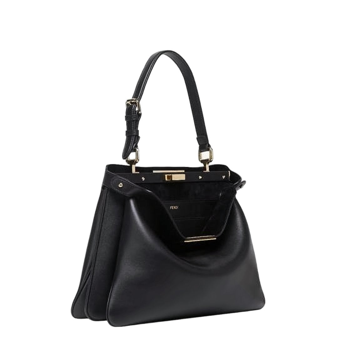 Fendi Smooth Calf Leather Tote Bag