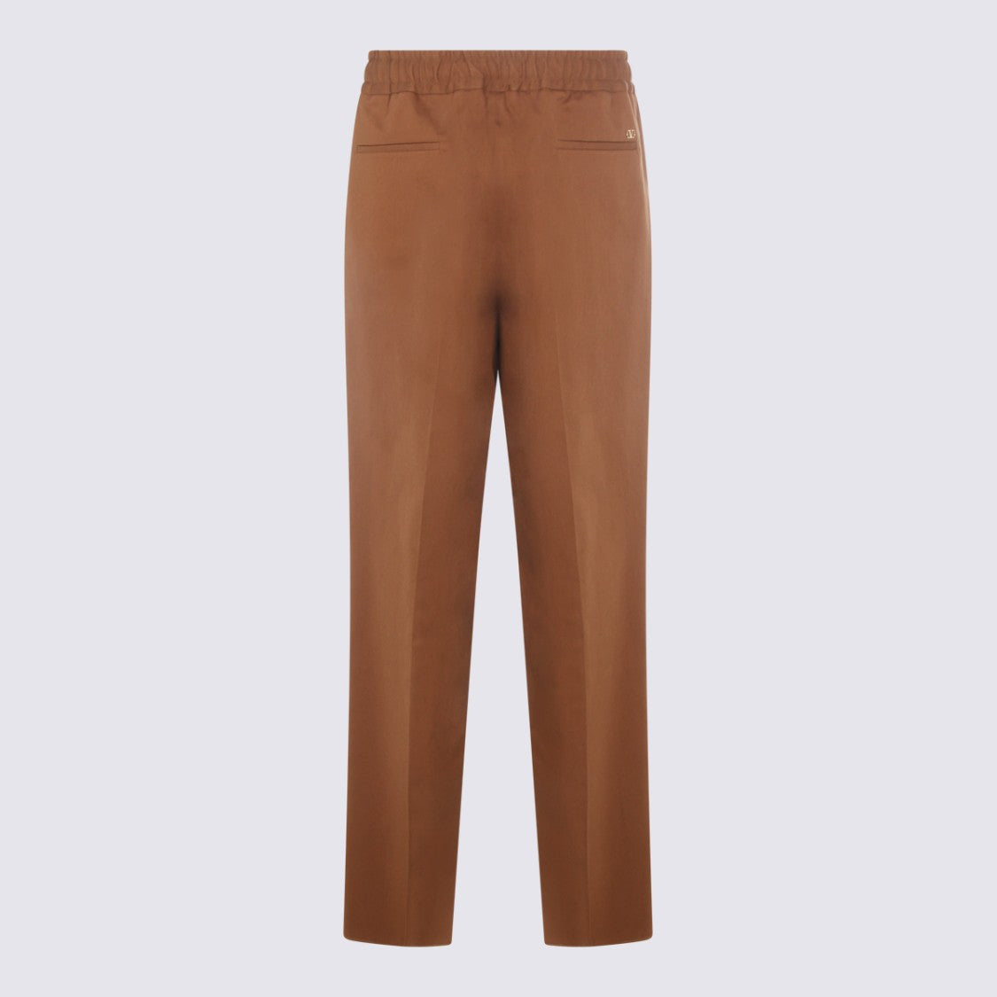 Valentino Straight-Leg Cotton Trousers