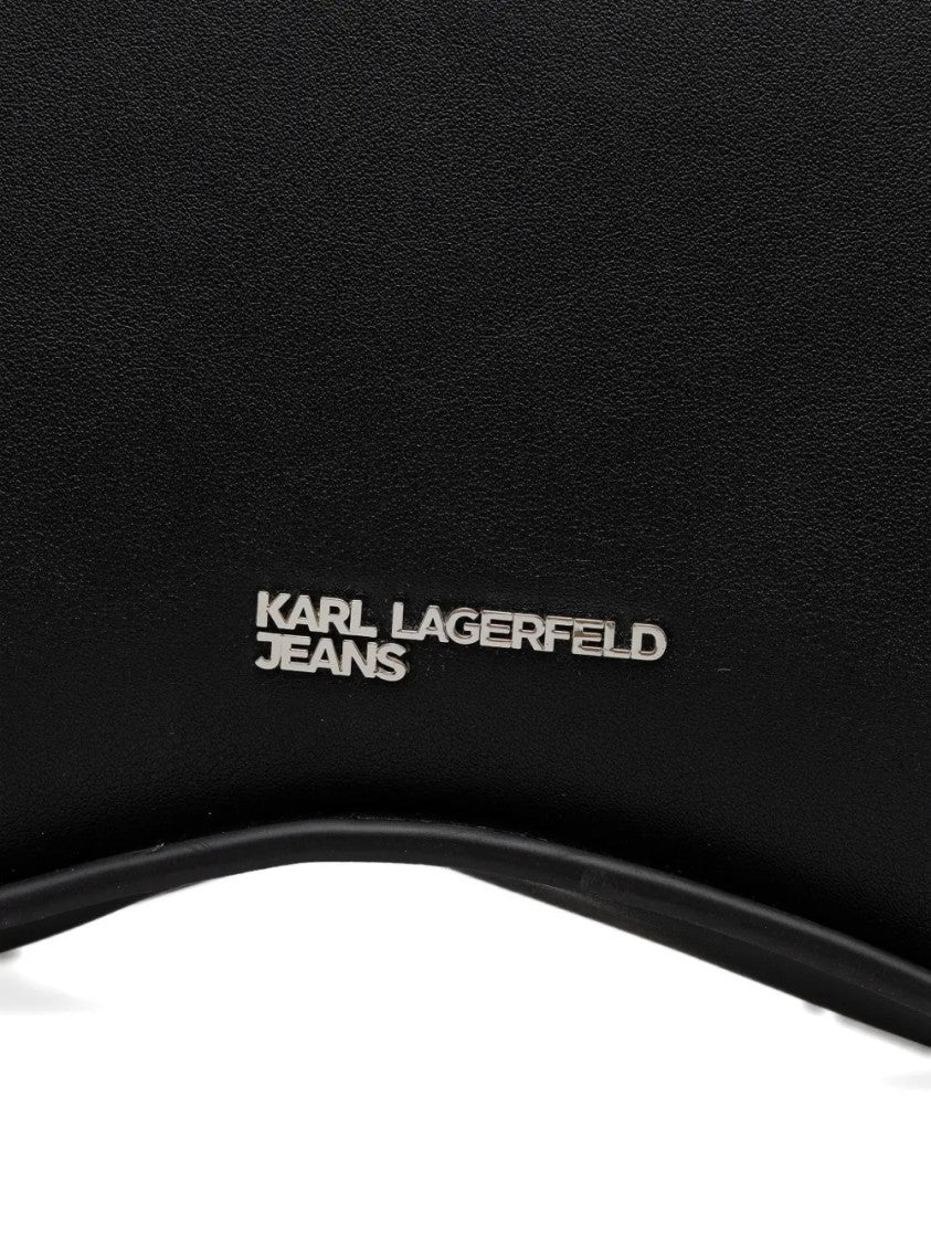 Karl Lagerfeld Structured Minimalistic Handbag