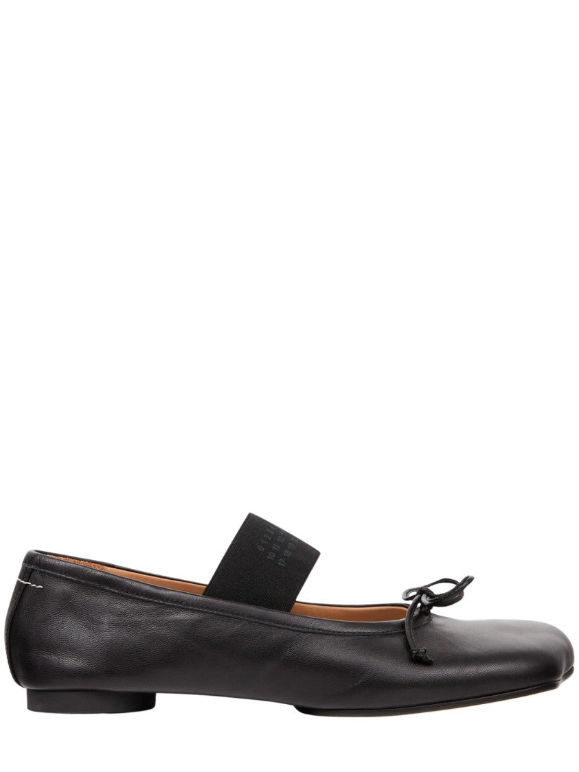 Mm6 By Maison Margiela Anatomic Minimalist Elastic Strap Flats
