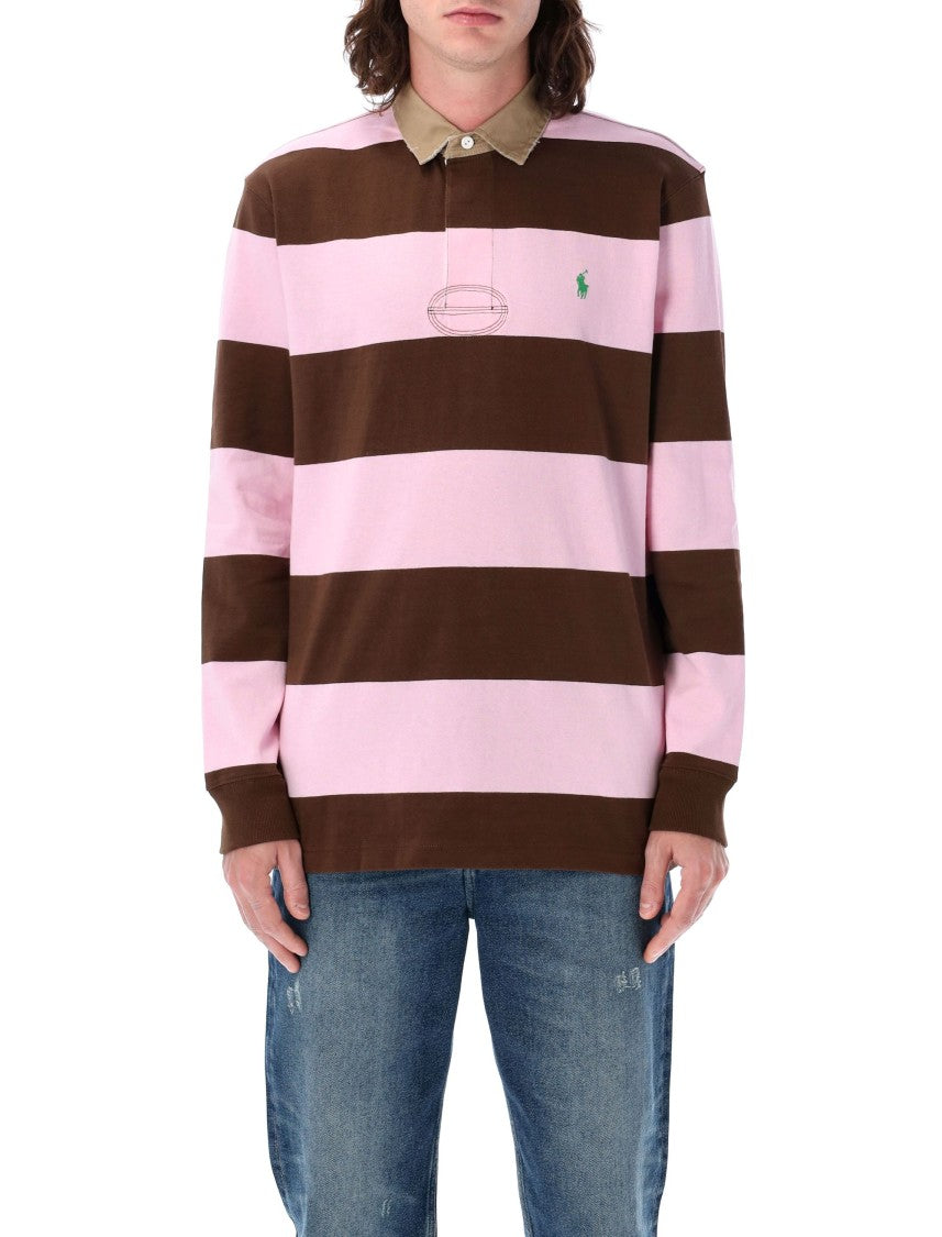 Polo Ralph Lauren Classic Fit Khaki-Collar Rugby Shirt