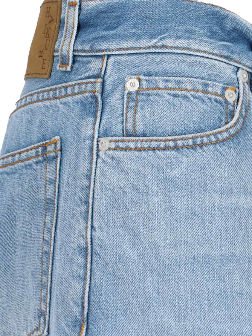 Haikure "Bethany" Wide Jeans – Light Blue