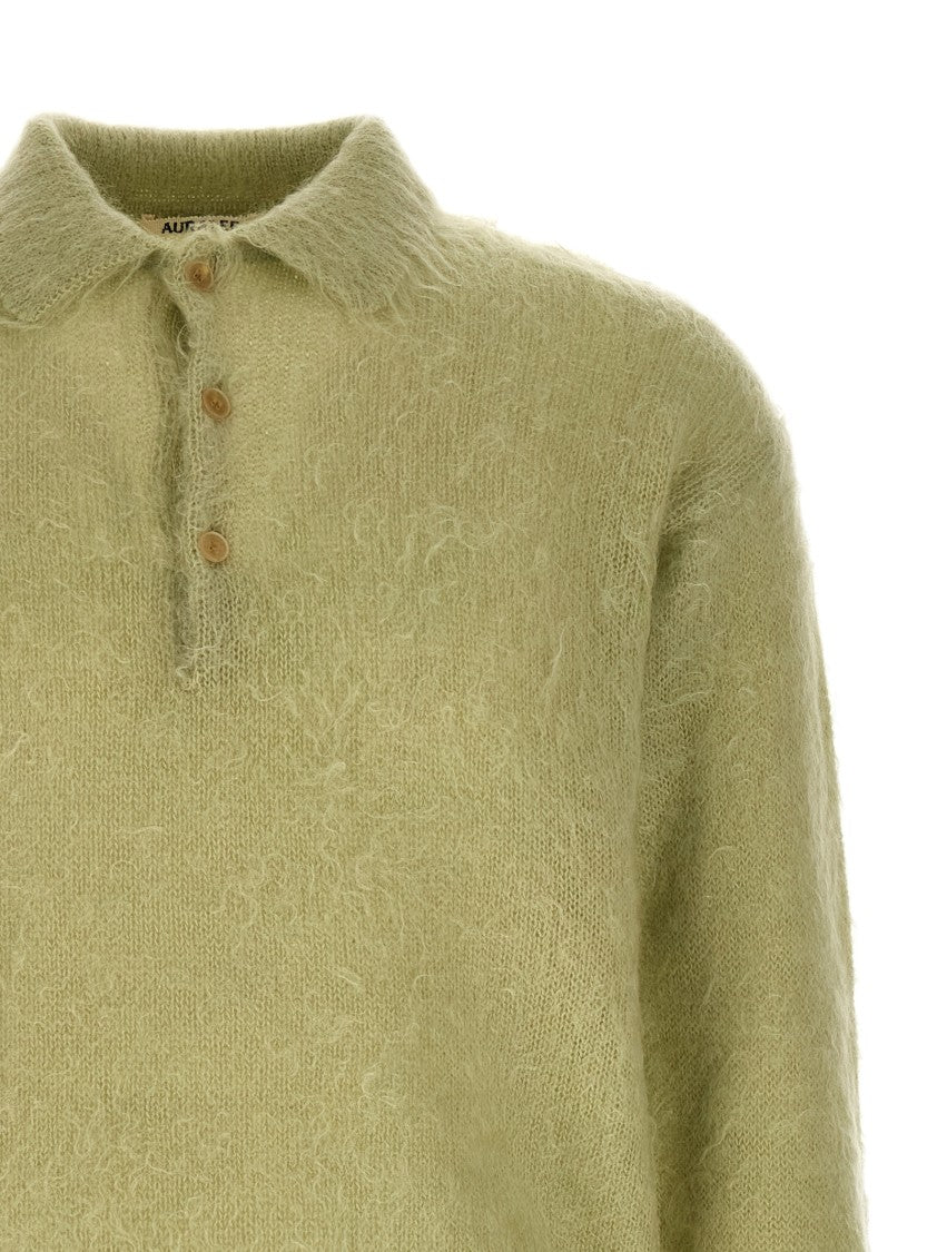 Auralee Polo Super Kid Mohair