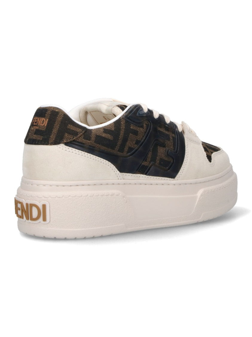Fendi Match Sneakers – Brown