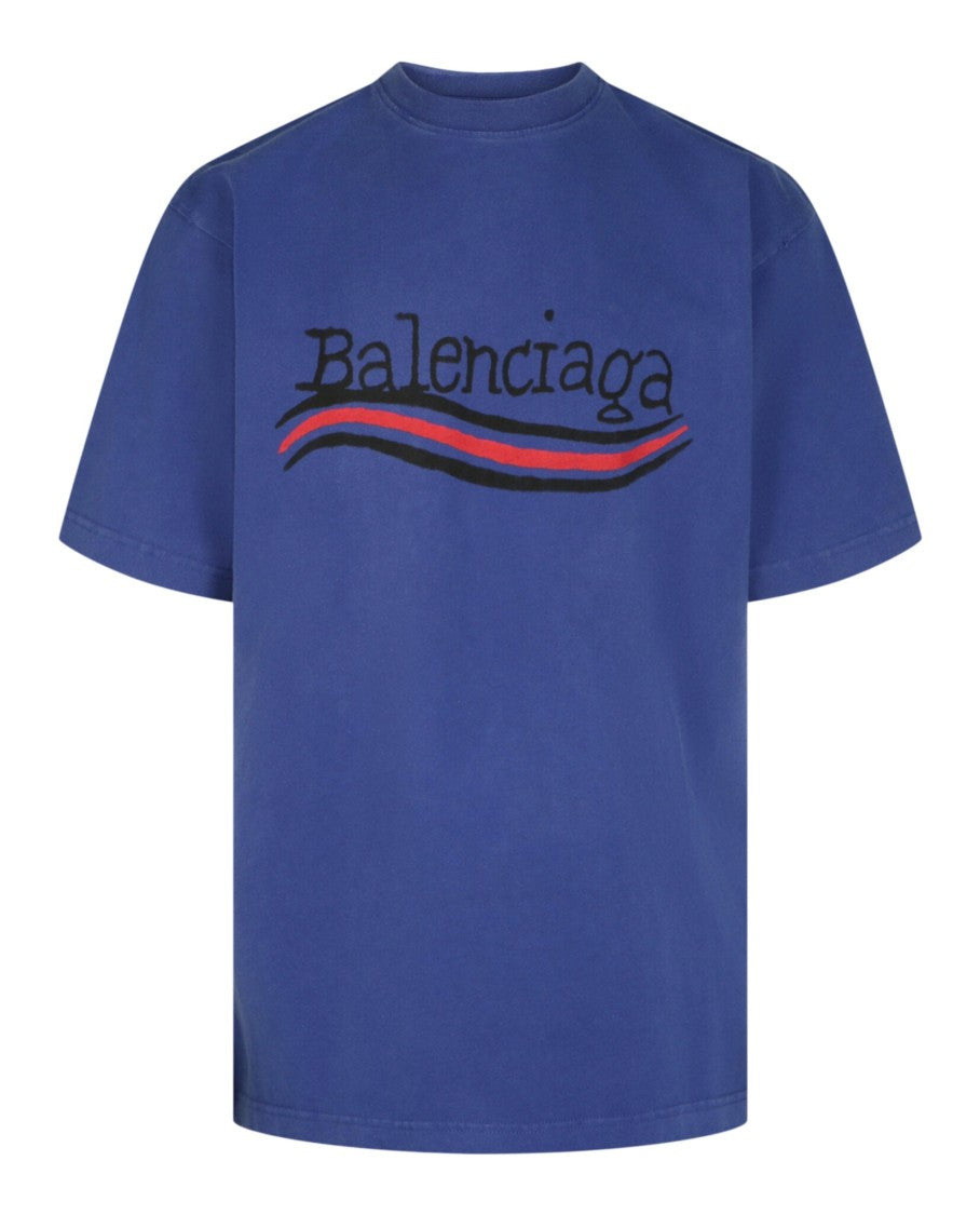 Balenciaga Hand Drawn Political Campaign T-Shirt
