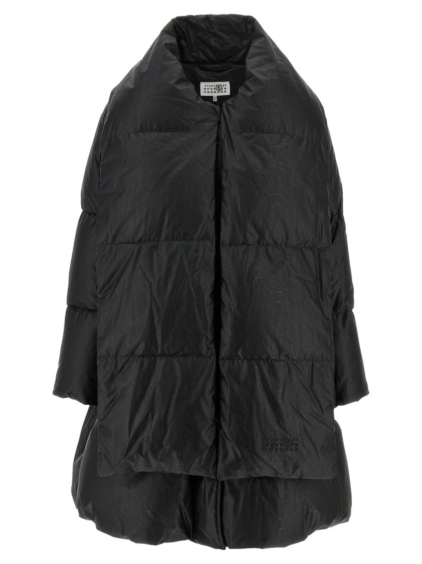 Mm6 By Maison Margiela Scarf Down Jacket