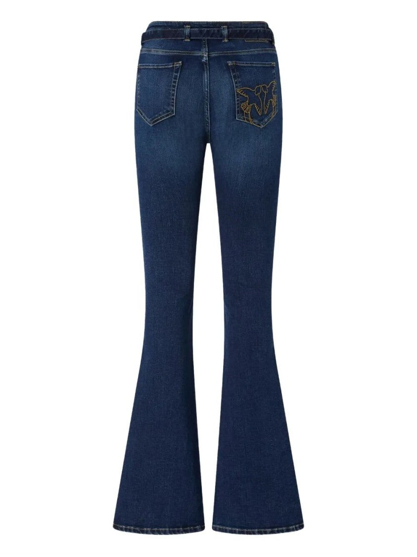 Pinko `Flora Flare Power Stretch` Jeans
