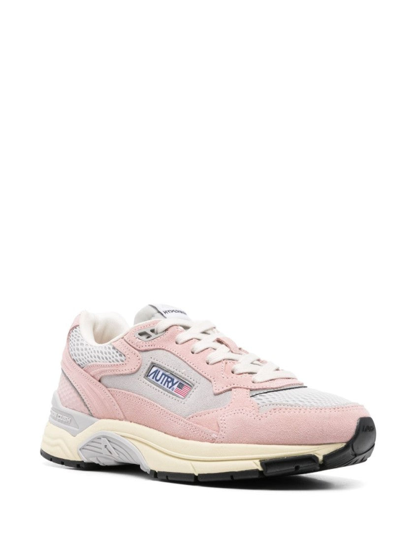 Autry Multicolour Light Grey Panelled Rubber Sneakers