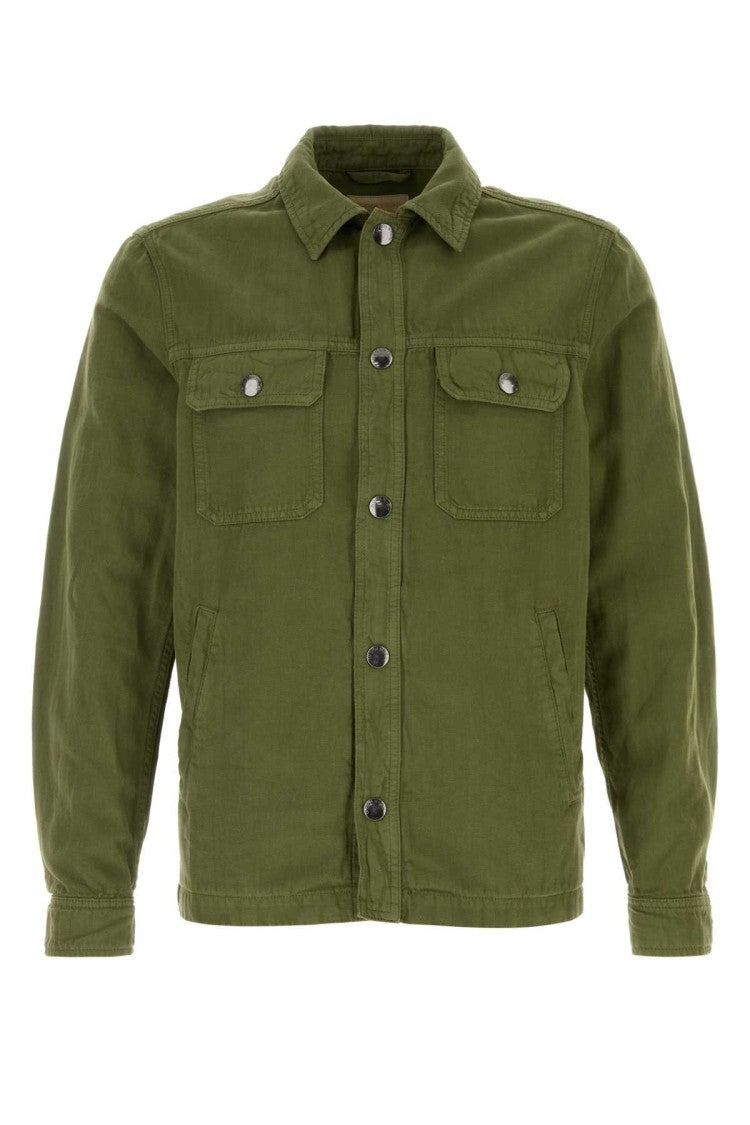 Woolrich Green Denim Jacket