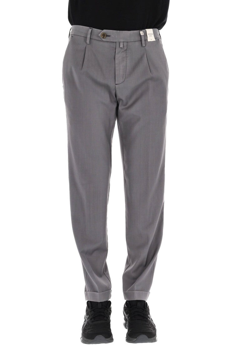 Myths Giove Model Delavé Wool Trousers