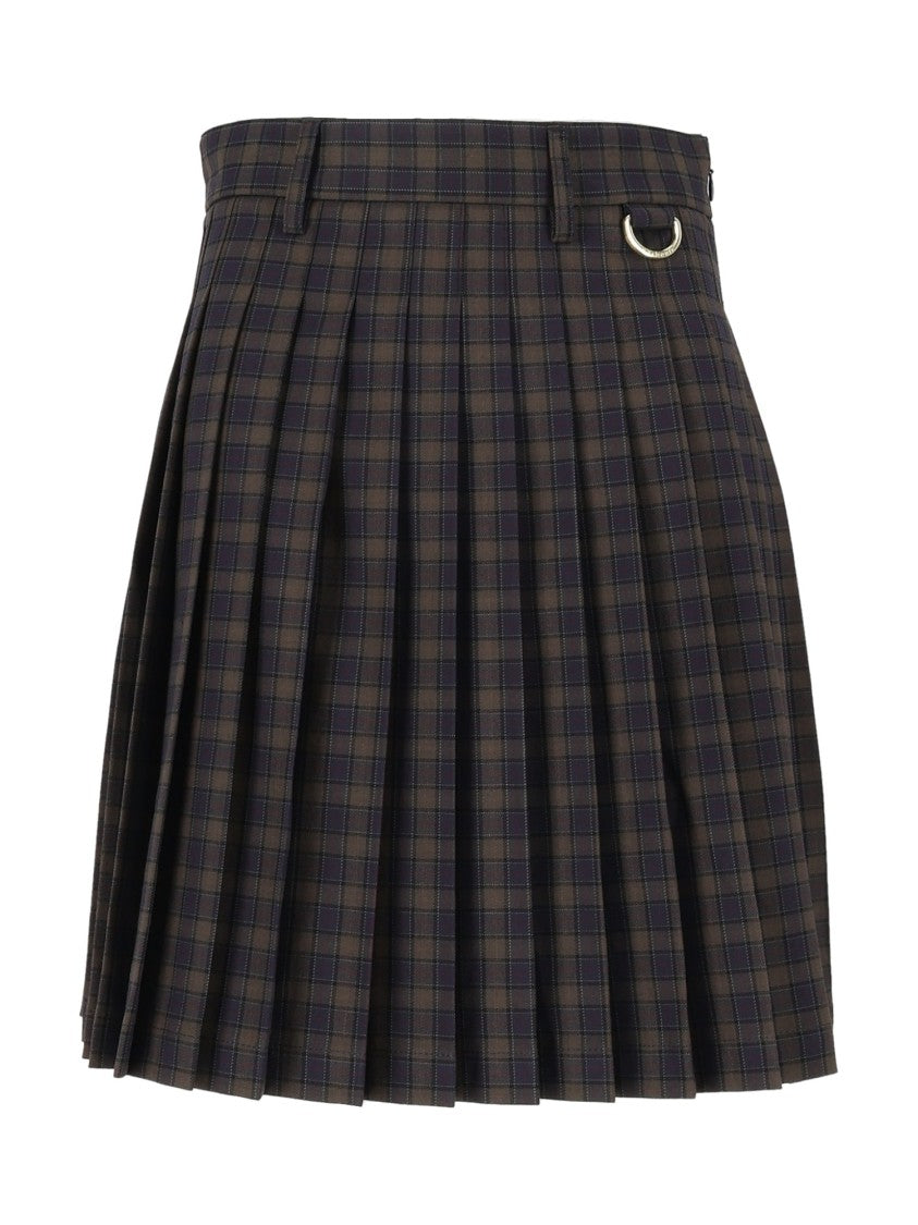 Barbour Carville Pleated Mini Skirt
