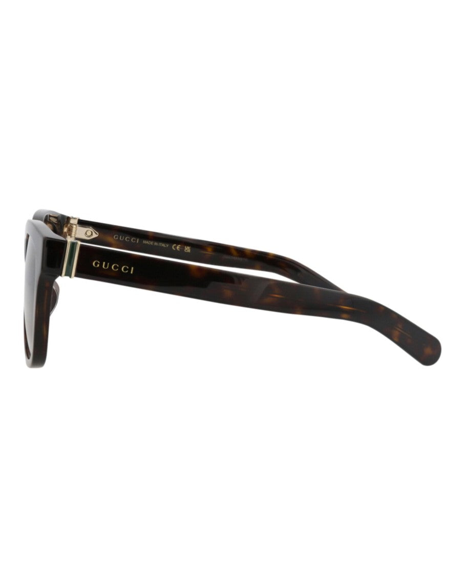 Gucci Square-Frame Recycled Acetate Sunglasses