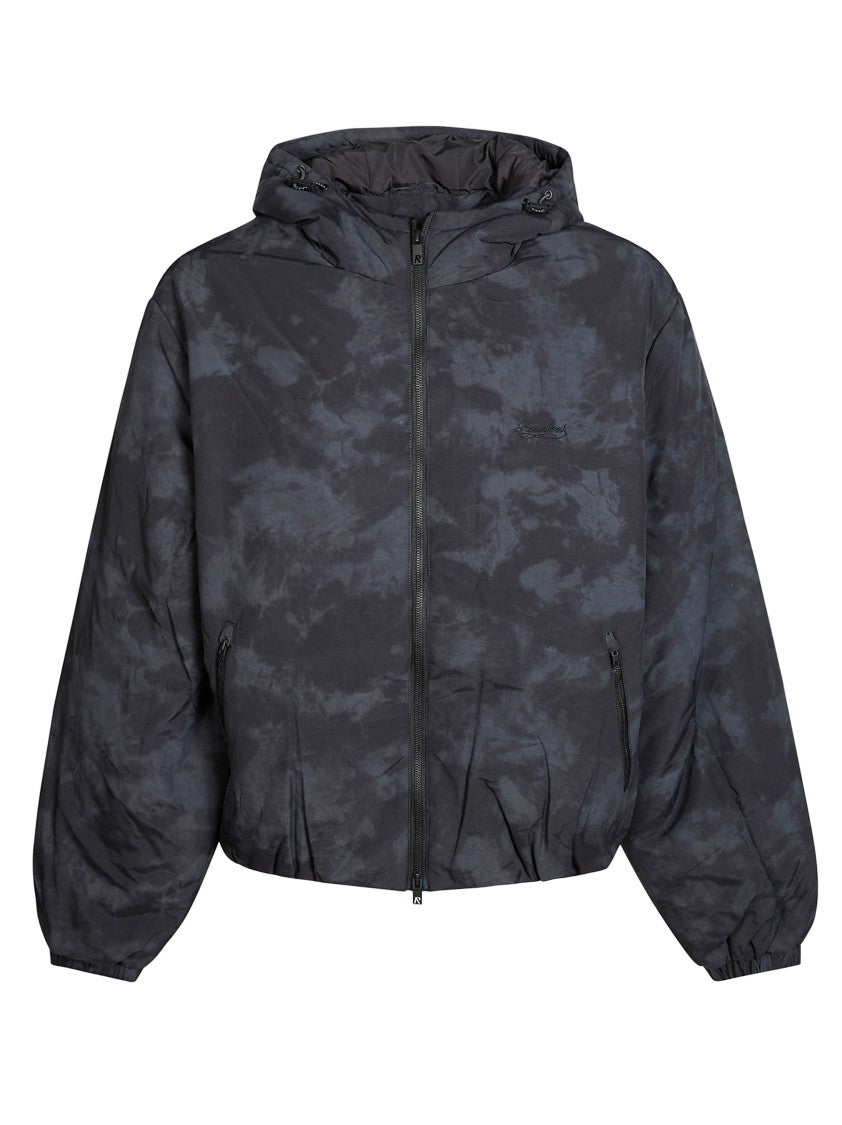 Represent Dark Camo Cyclone Cropped Hooded Jacket