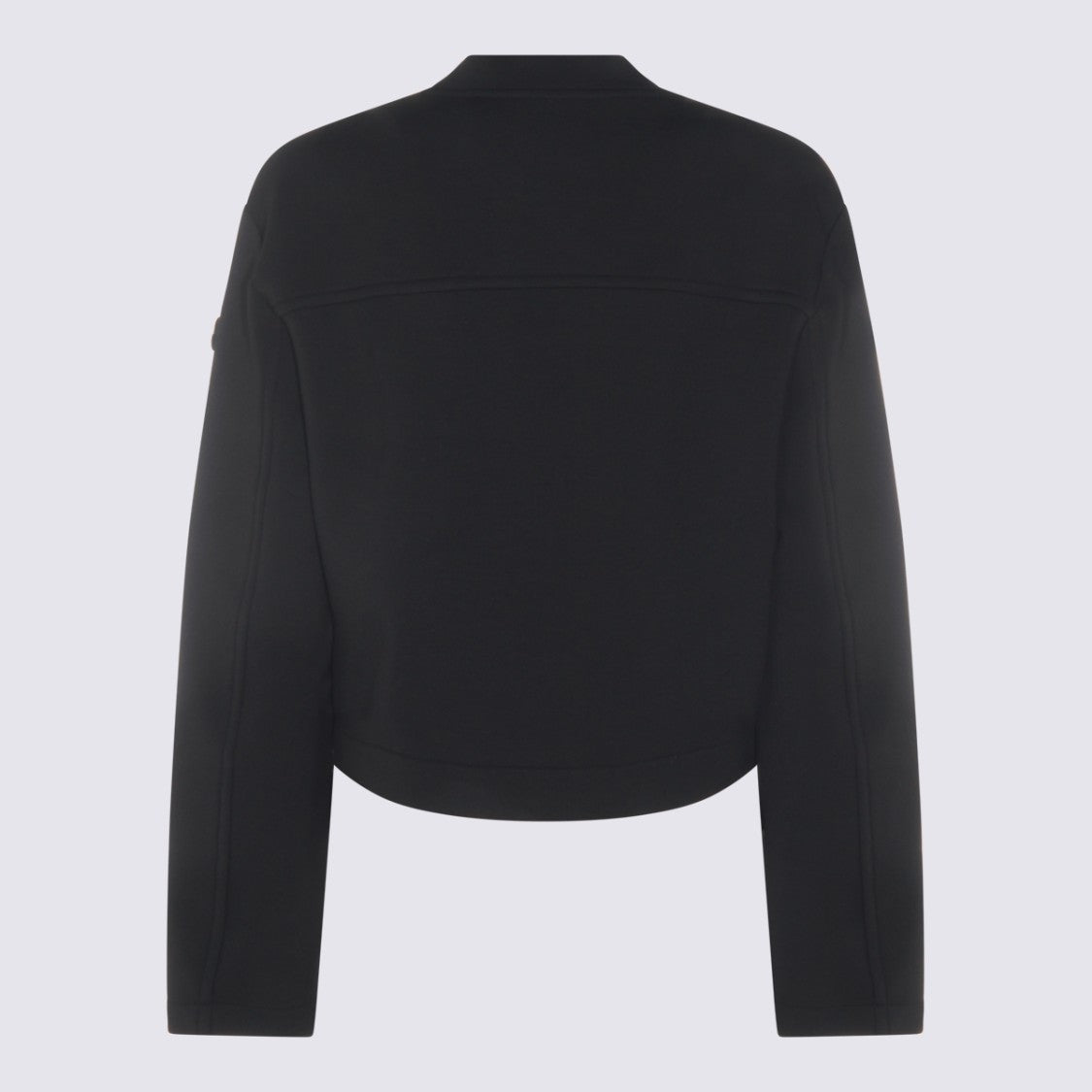 Moncler Genius X Edward Enninful Minimalist High-Neck Sweater With Cropped Silhouette