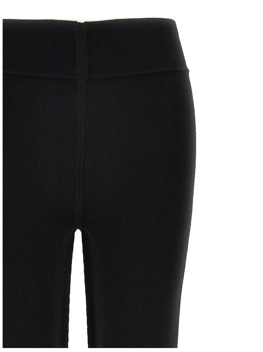 Rick Owens Full-Length Wool Knit Leggings