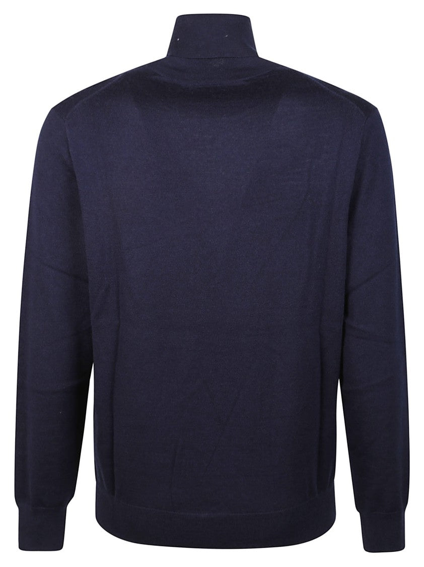 Polo Ralph Lauren Fine-Knit Wool Turtleneck Sweater
