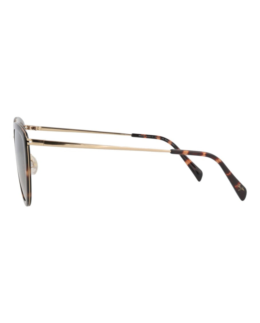 Maui Jim Cat Eye-Frame Injection Sunglasses