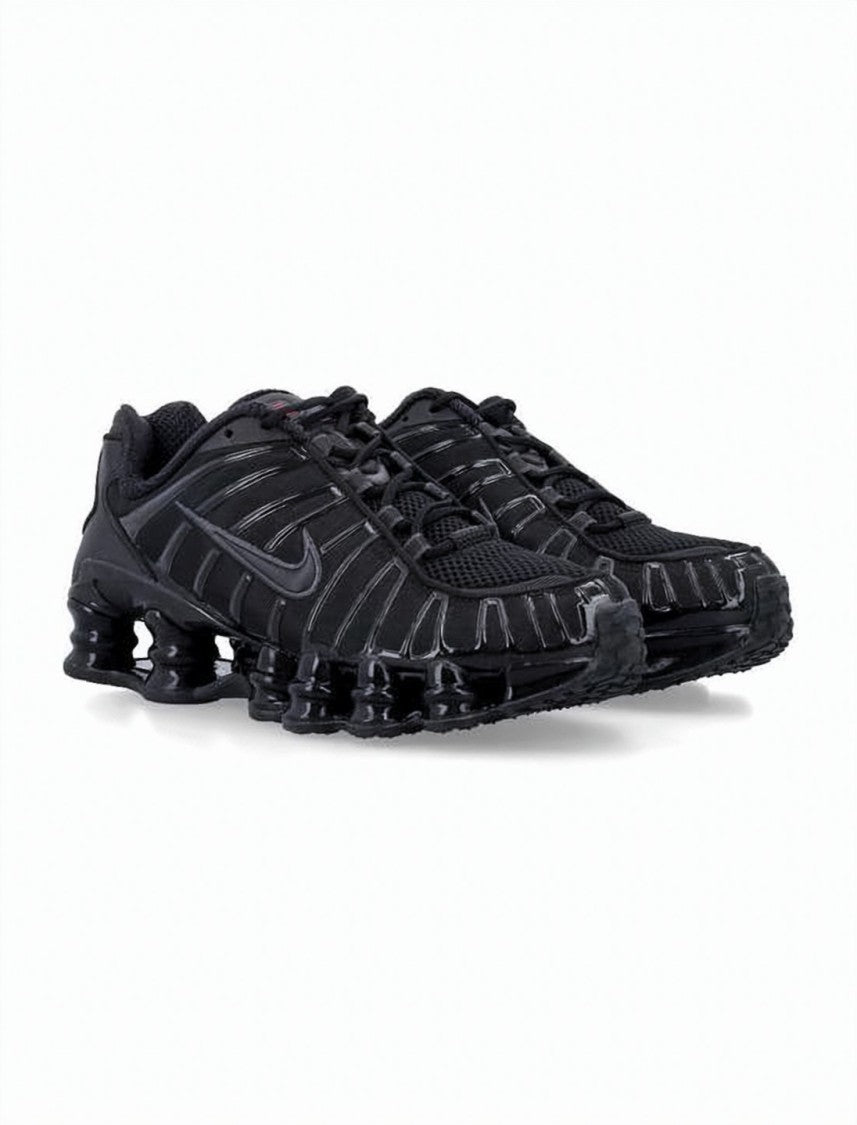 Nike All-Black Nike Sneakers With Segmented Sole