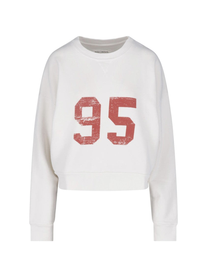 Nili Lotan Gladys 95 Crewneck Cotton Sweatshirt